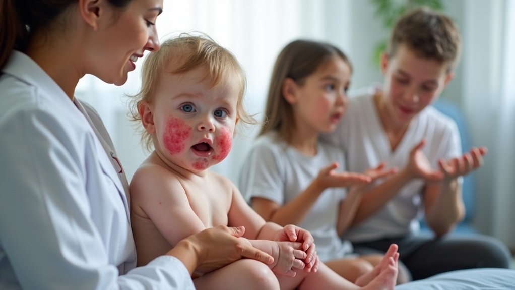dobno povezani obrazac mjesta ekcema