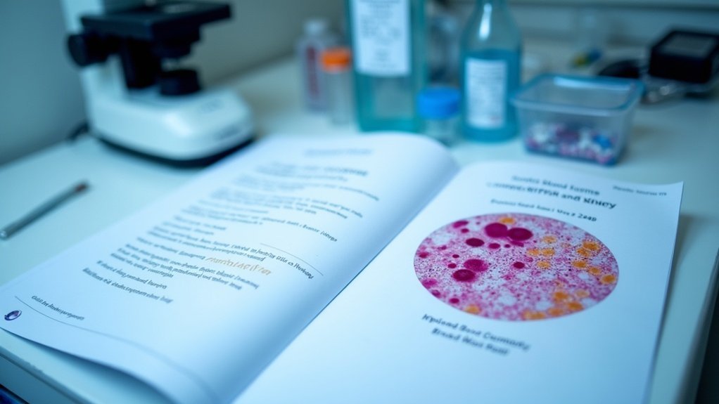 različiti obrasci krvnih stanica