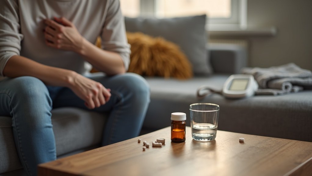 smiruje tjelesne simptome panike