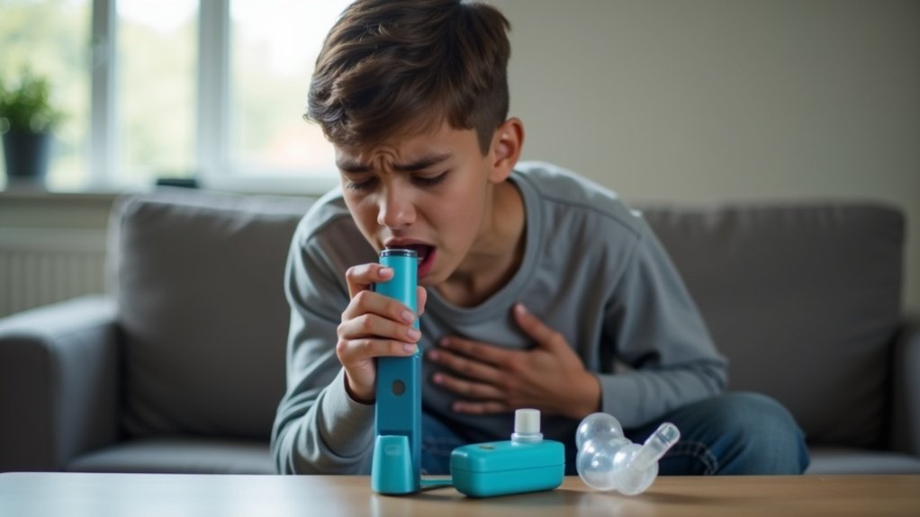 kronična upala dišnih putova koja uzrokuje zviždanje pri disanju