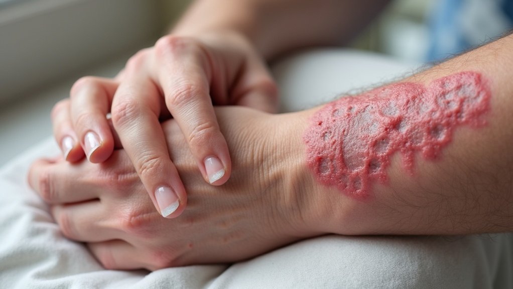 distinctivna mjesta plakova i simptomi