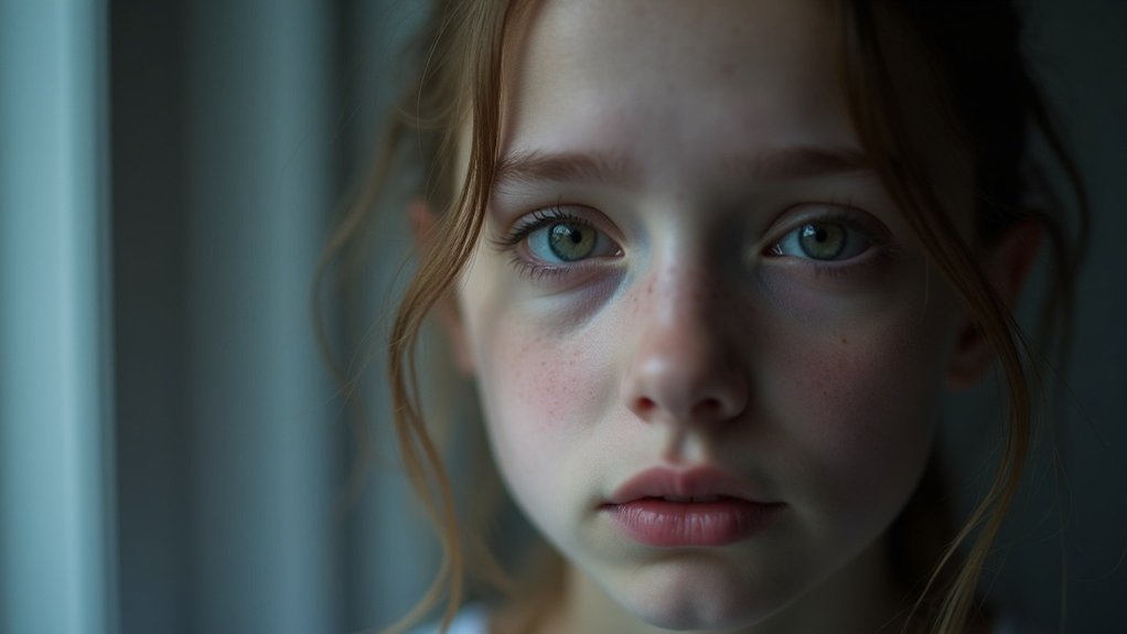 oči otkrivaju depresivnu prazninu