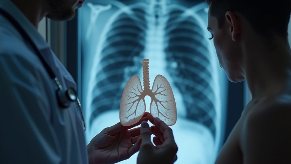 upaljene zračne vrećice ometaju disanje