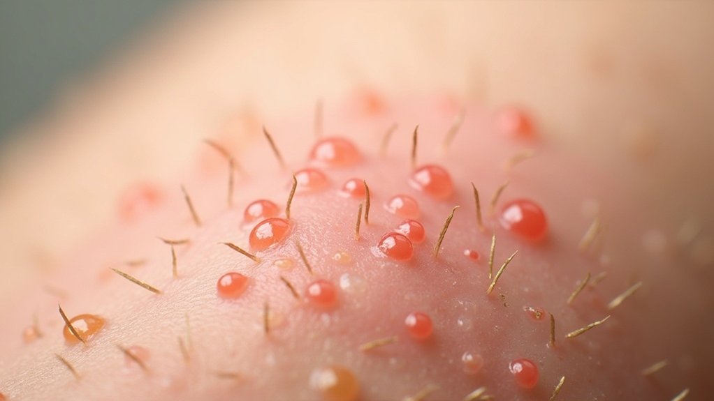 upaljeni folikuli dlake zbog iritacije