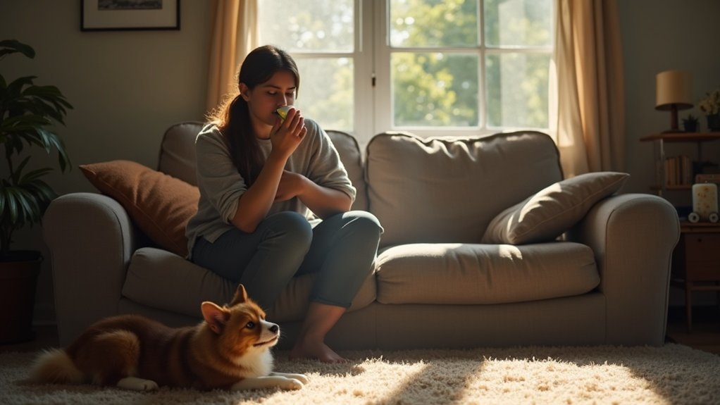 povremeni okidači koji izazivaju piskavi kašalj
