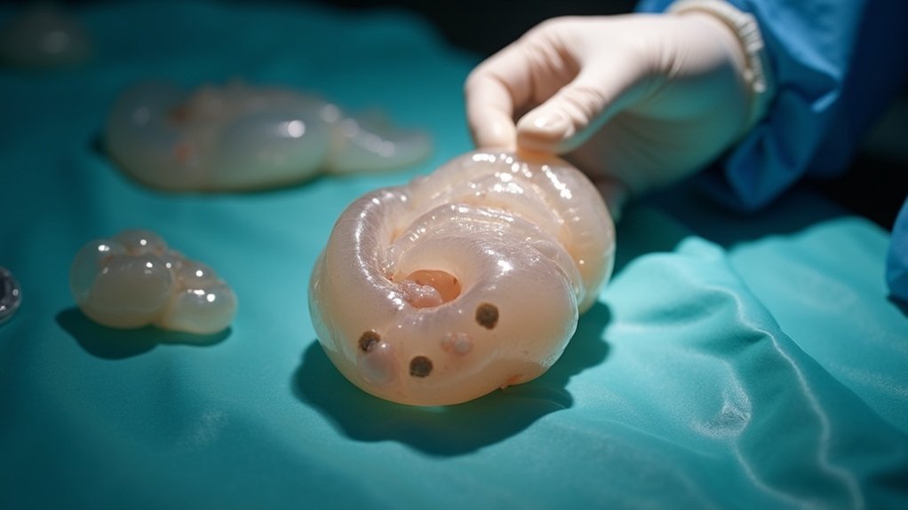 larvalno tkivo koje prožima cistične infekcije