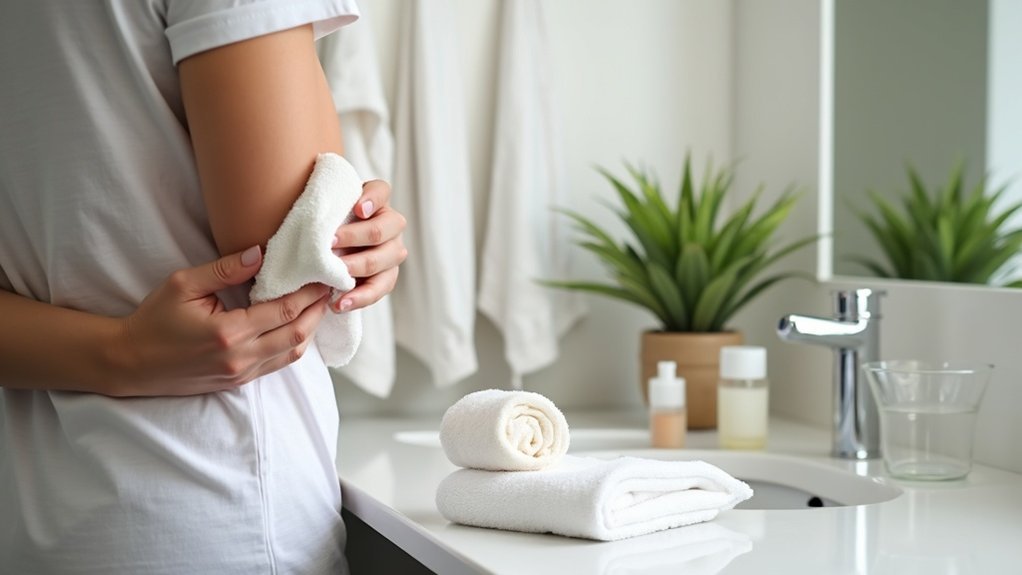 upravljati znojenjem spriječiti infekcije