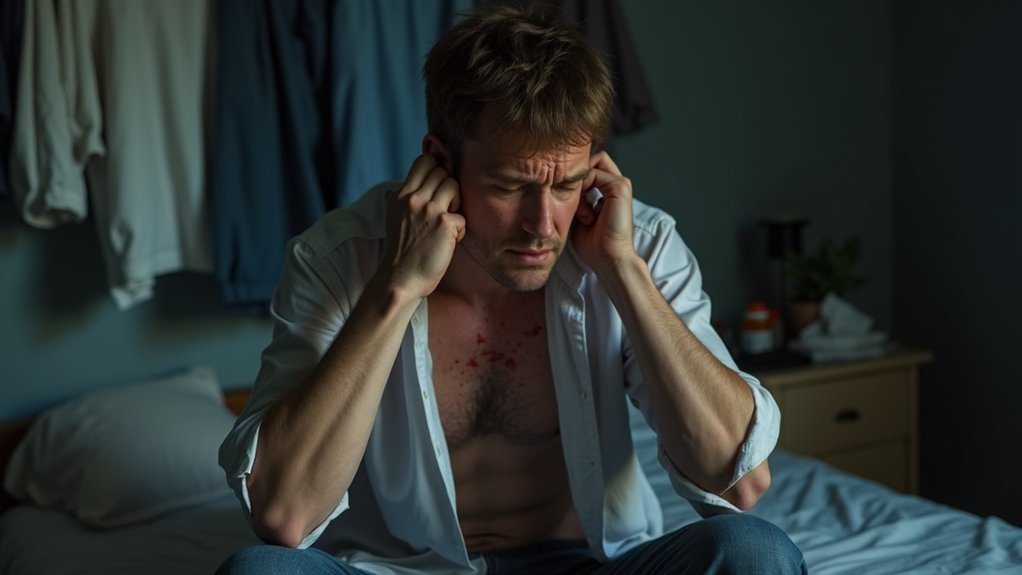 noć ogrebana nesanica isprekidana koža u nevolji