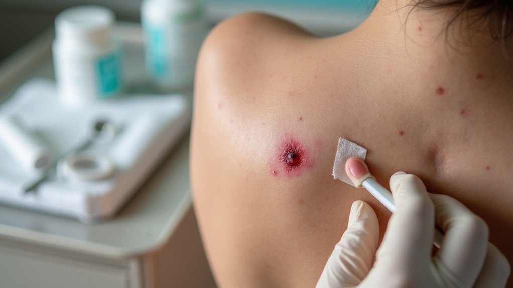 otvorena rana iscjedak oprezno oporavak