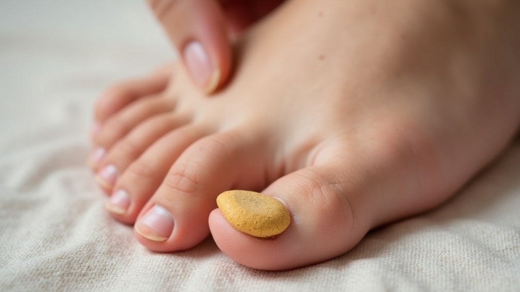 bolni žulj na stopalu