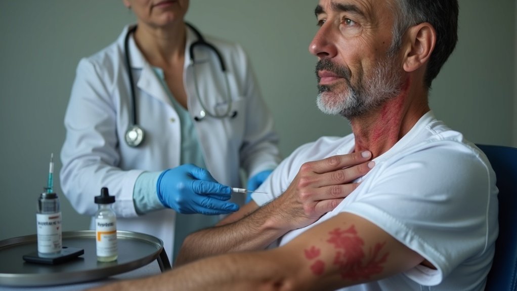 osip na dlanovima i tabanima sistemski simptomi