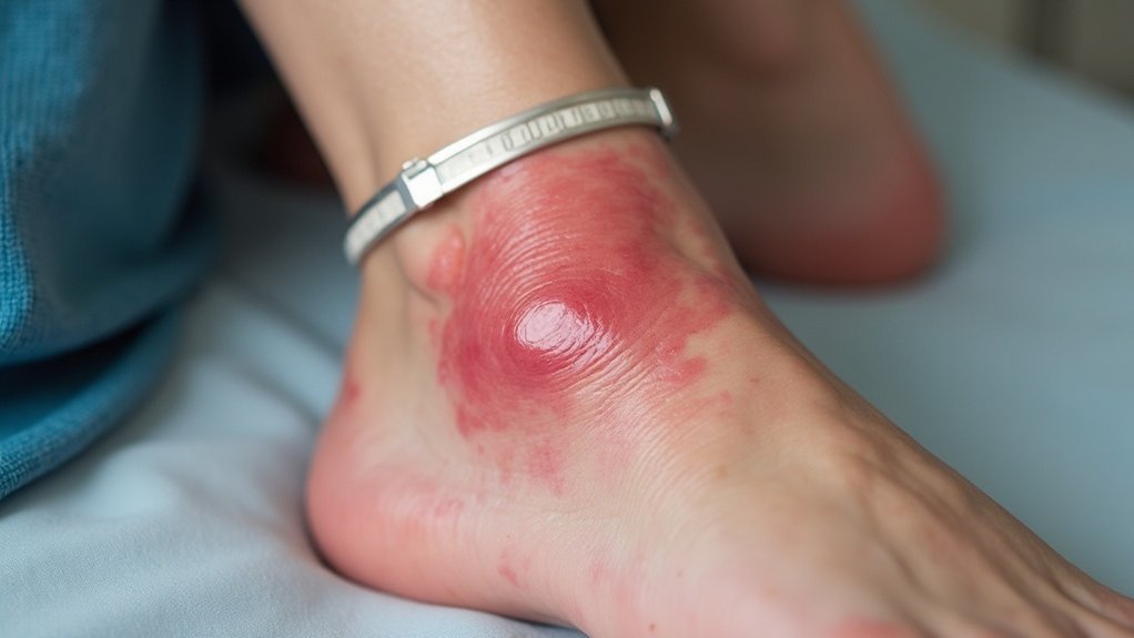 crvena oštro ograničena infekcija