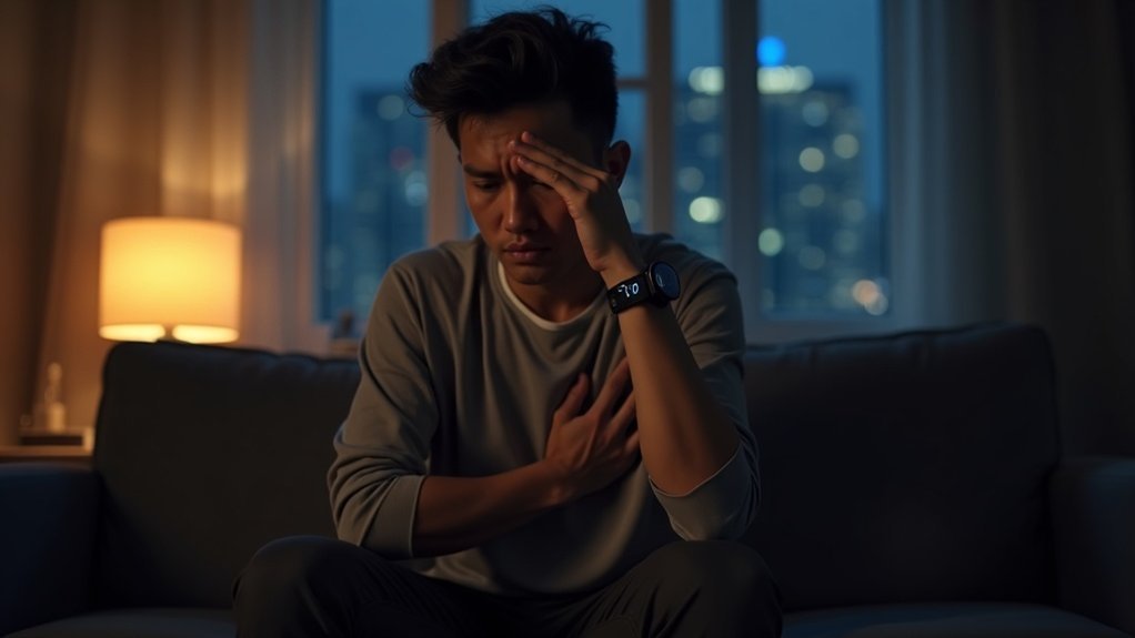 oštra iznenadna anksioznost povezana s bolovima u prsima