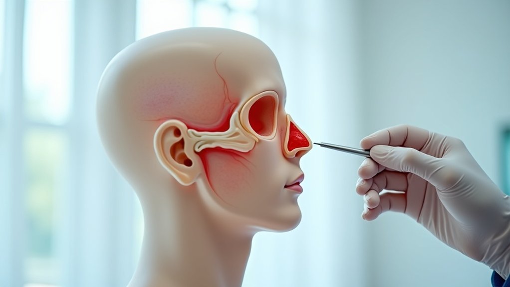 sofisticiran sustav nosnih sinusa