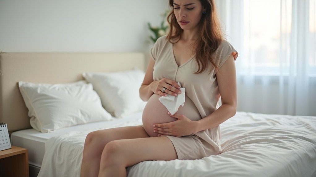 lagano krvarenje i blage grčeve