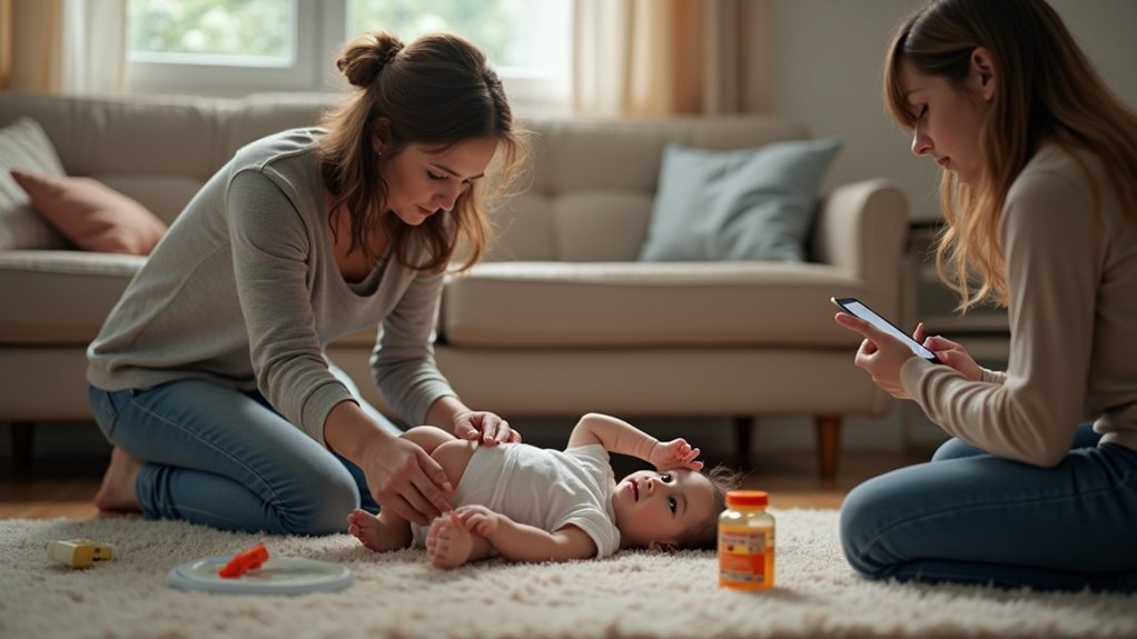 ostani miran zaštiti dišne puteve nadgledaj