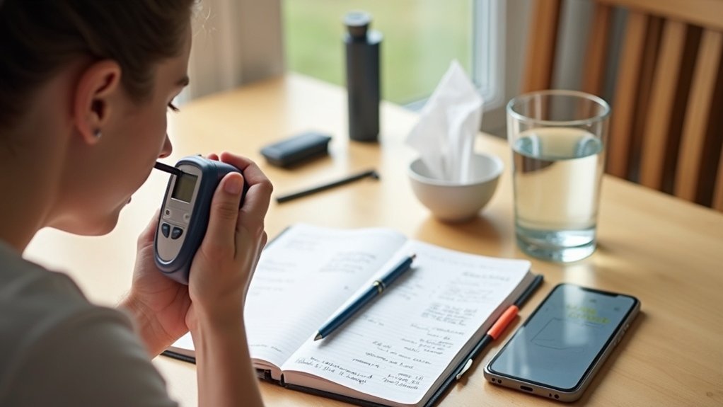 pratiti vršni protok i simptome