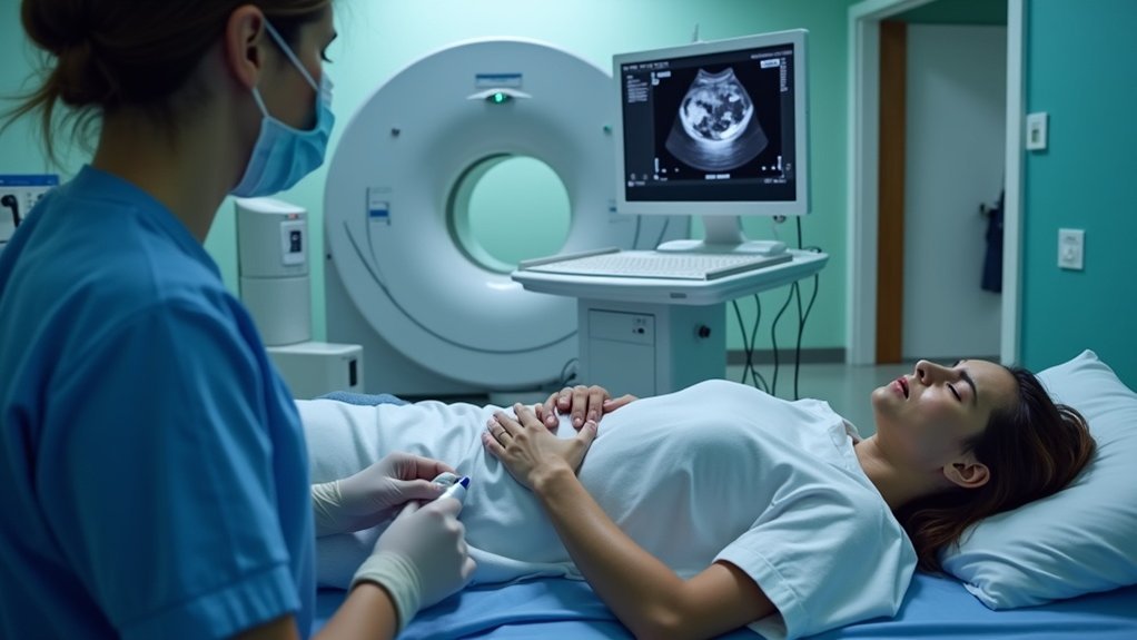 ultrazvuk prvo, CT po potrebi