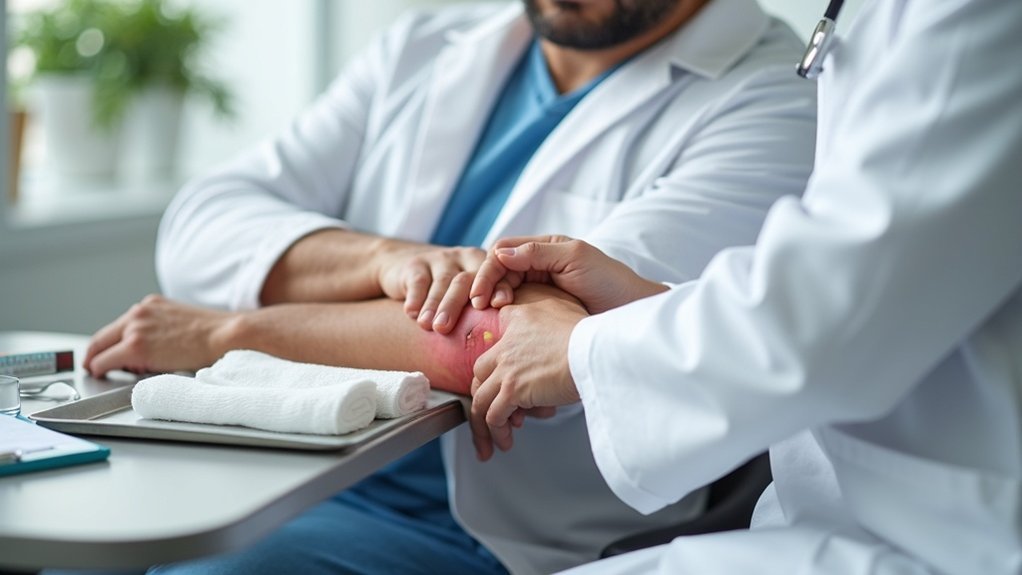 pogoršanje lokaliziranih simptoma sugerira bakterijsko